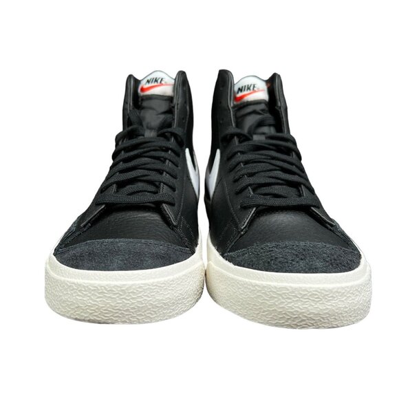 Nike Blazer Mid '77 Vintage Black White Sail Shoes BQ6806-002 Men's Size 10.5 - Picture 2 of 9